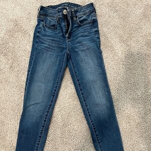 American eagle high rise jegging size 0 short